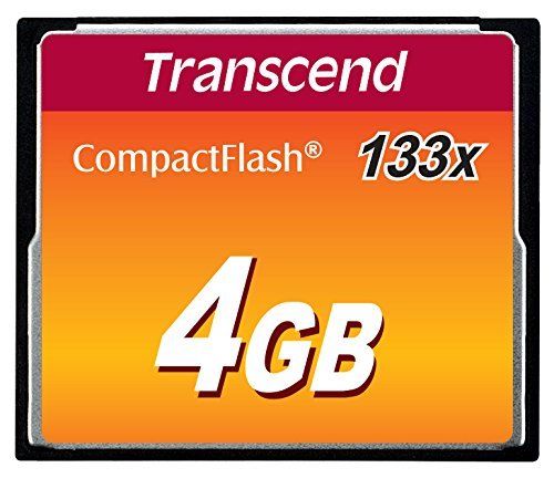 Transcend 4GB 133x Compact Flash Memory Card